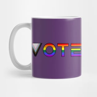 VOTE with Pride Mug